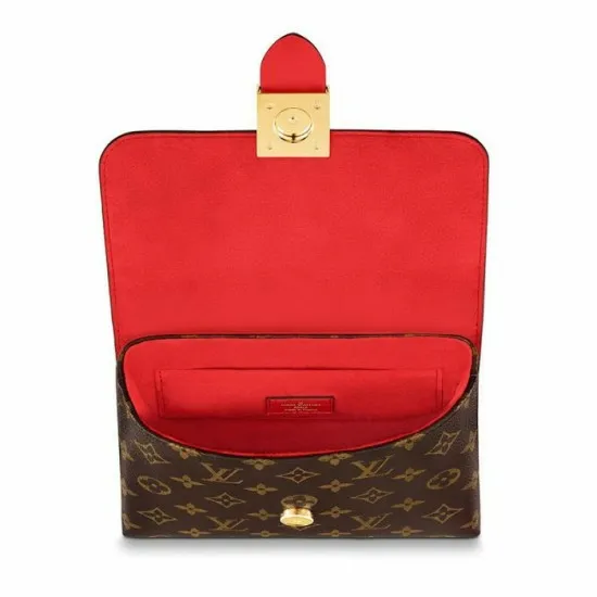 Louis Vuitton Red M44322 Locky BB 8211 Louis Vuitton Handbag Store Women Louis Vuitton Shoulder and Totes