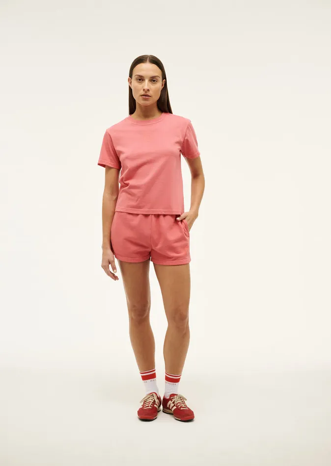 Loungewear SPORTIVE SHORT SLEEVE TEE IN POPPY RED PE Nation Women