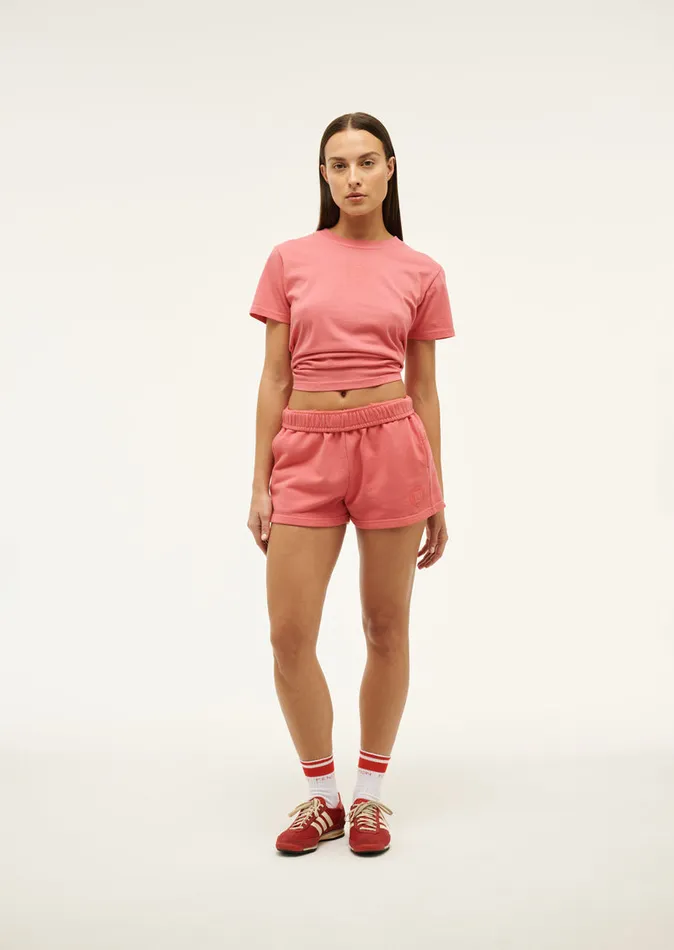 Loungewear SPORTIVE SHORT SLEEVE TEE IN POPPY RED PE Nation Women