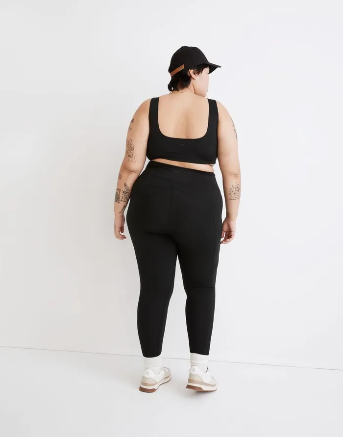 Loungewear Women Madewell Plus MWL Flex HighRise 25034 Leggings True Black