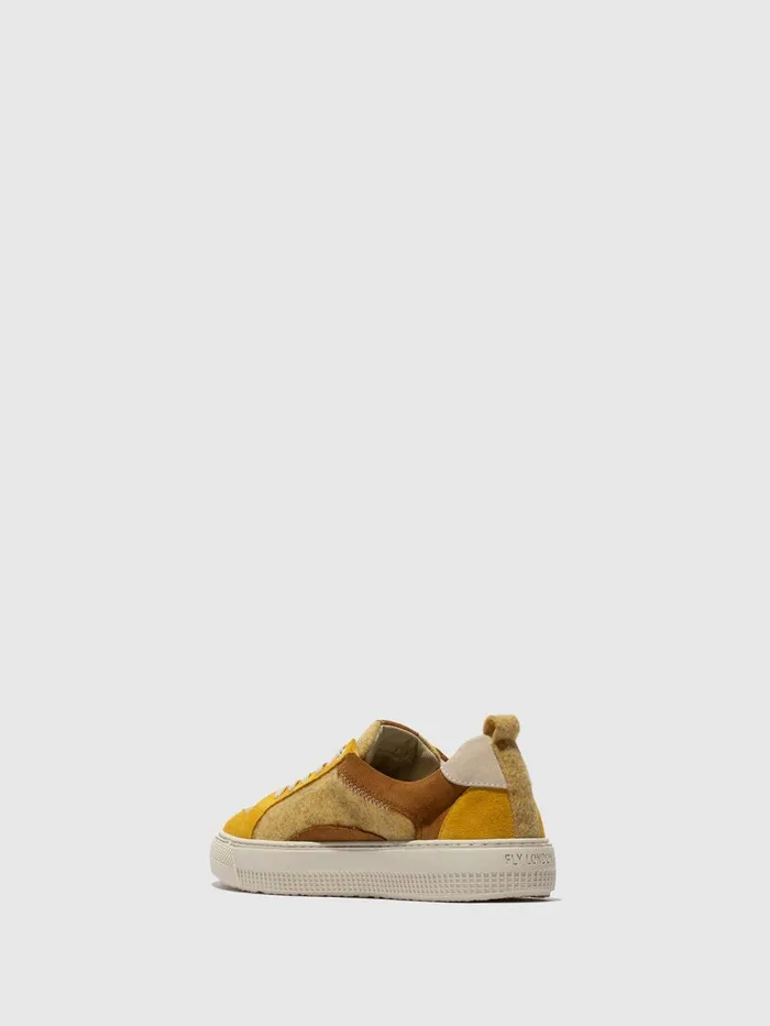 LowTop Trainers TAIK687FLY PALE YELLOWYELLOWCAMELOFFWHITE Women Fly London Trainers