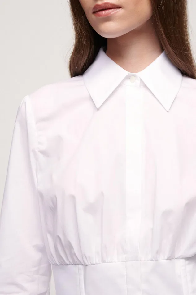 Luisa Spagnoli Blouses And Shirts Women Lecco White Luisa Spagnoli Blouses And Shirts Women Lecco White