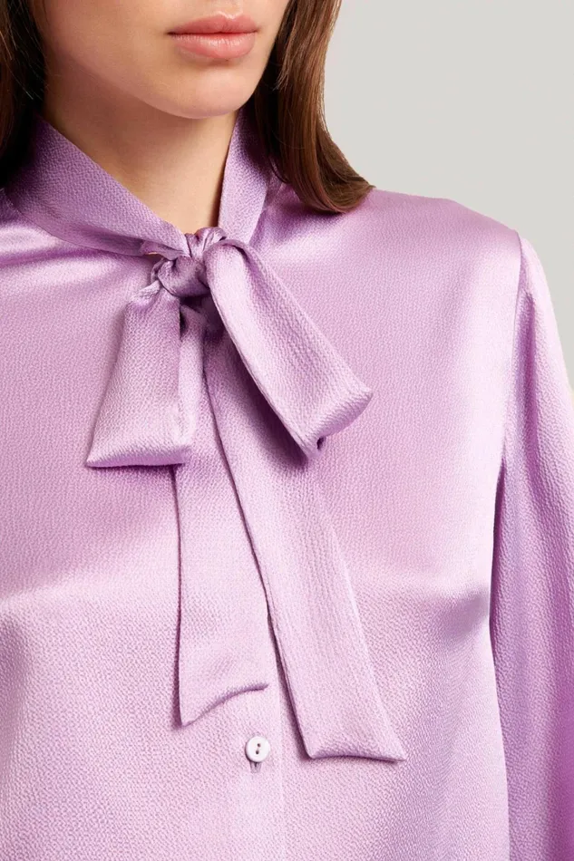 Luisa Spagnoli Blouses And Shirts Women Liceale Lilac Luisa Spagnoli Blouses And Shirts Women Liceale Lilac