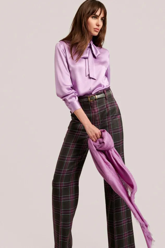 Luisa Spagnoli Blouses And Shirts Women Liceale Lilac Luisa Spagnoli Blouses And Shirts Women Liceale Lilac