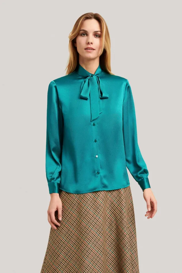 Luisa Spagnoli Blouses And Shirts Women Liceale Turquoise