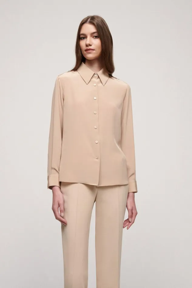 Luisa Spagnoli Blouses And Shirts Women Limonaia Beige