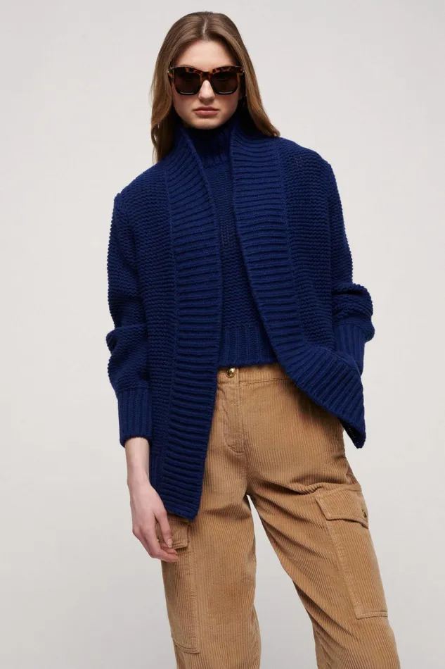 Luisa Spagnoli Cardigan Women Cheope Blue Luisa Spagnoli Cardigan Women Cheope Blue