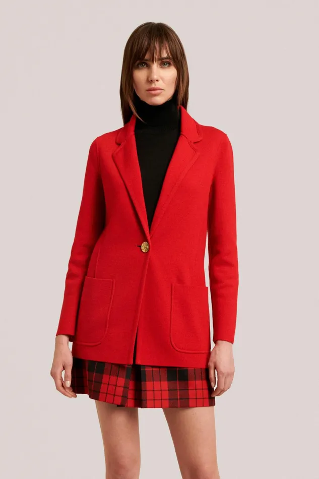 Luisa Spagnoli Cardigan Women Marcus Red