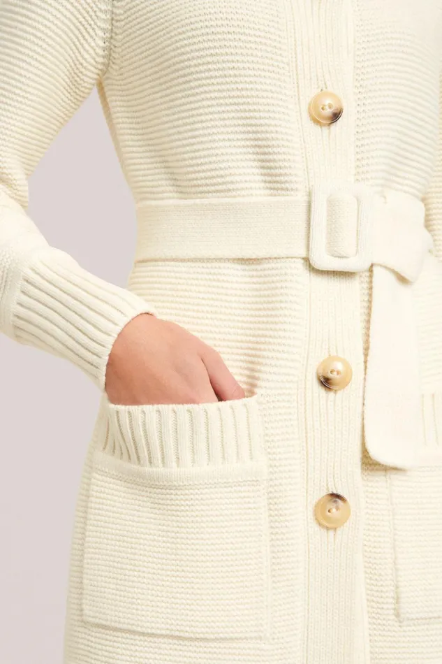 Luisa Spagnoli Cardigan Women Mauretta Cream Luisa Spagnoli Cardigan Women Mauretta Cream
