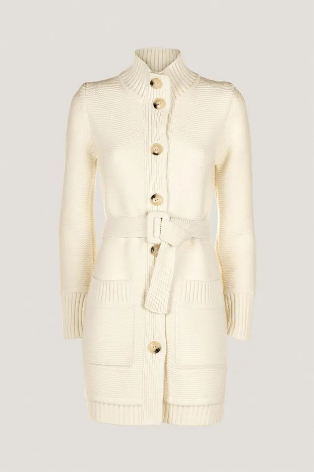 Luisa Spagnoli Cardigan Women Mauretta Cream Luisa Spagnoli Cardigan Women Mauretta Cream