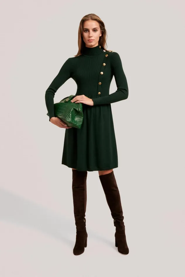 Luisa Spagnoli Dresses and Jumpsuits Women Mentuccia Bottlegreen Luisa Spagnoli Dresses and Jumpsuits Women Mentuccia Bottlegreen