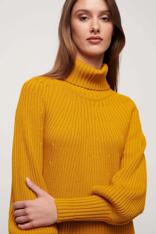 Luisa Spagnoli Dresses and Jumpsuits Women Metius Mustard Luisa Spagnoli Dresses and Jumpsuits Women Metius Mustard