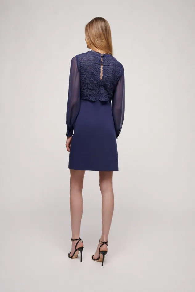 Luisa Spagnoli Formal Dresses Women Genovese Blue Luisa Spagnoli Formal Dresses Women Genovese Blue