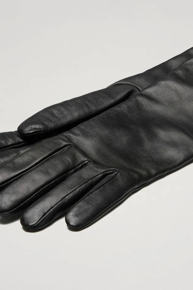Luisa Spagnoli Gloves And Hats Women Ubaldo Black Luisa Spagnoli Gloves And Hats Women Ubaldo Black