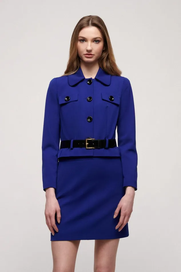Luisa Spagnoli Jackets and Blazers Women Spia Bluette