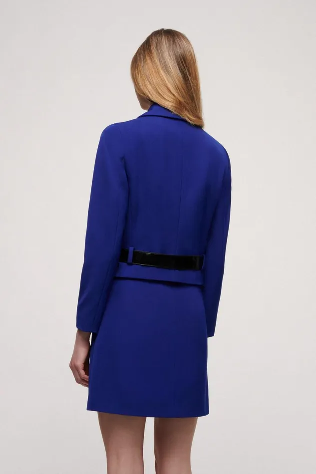 Luisa Spagnoli Jackets and Blazers Women Spia Bluette Luisa Spagnoli Jackets and Blazers Women Spia Bluette