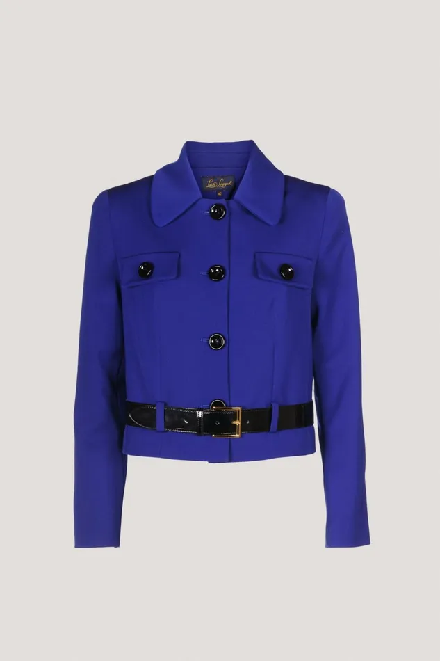 Luisa Spagnoli Jackets and Blazers Women Spia Bluette Luisa Spagnoli Jackets and Blazers Women Spia Bluette