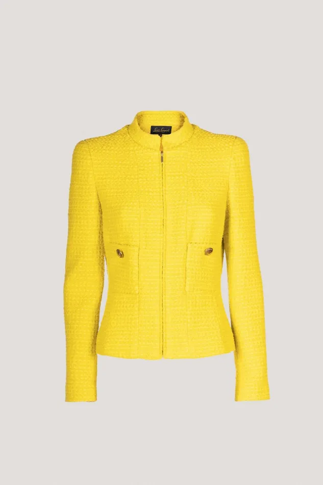Luisa Spagnoli Jackets and Blazers Women Squadra Yellow Luisa Spagnoli Jackets and Blazers Women Squadra Yellow