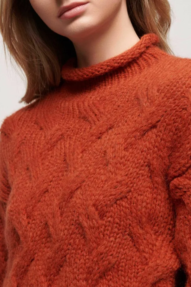 Luisa Spagnoli Knitwear Women Cucitrice Orange