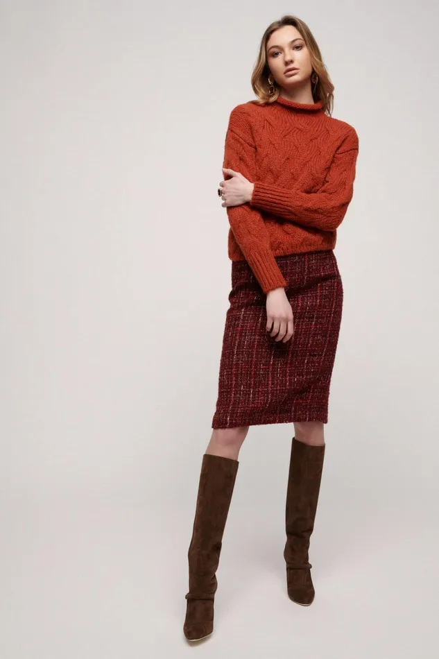 Luisa Spagnoli Knitwear Women Cucitrice Orange