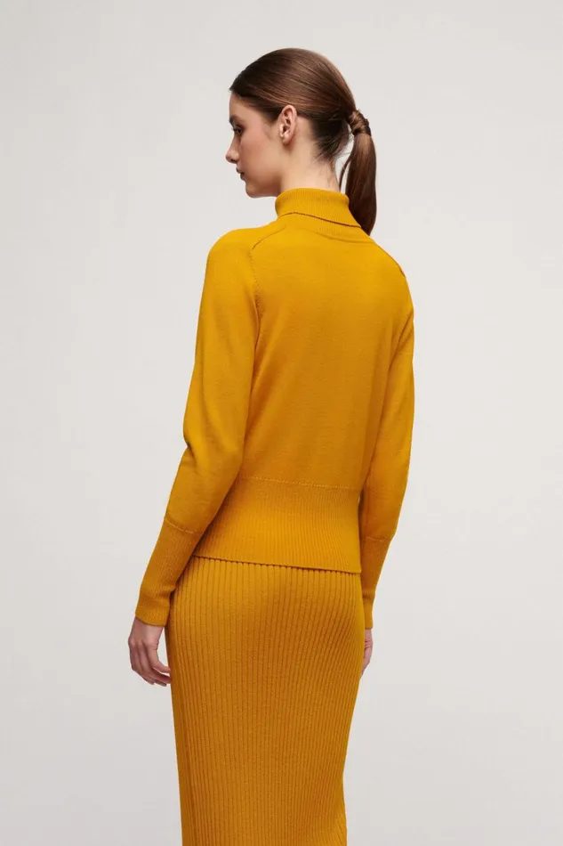 Luisa Spagnoli Knitwear Women Manos Mustard Luisa Spagnoli Knitwear Women Manos Mustard