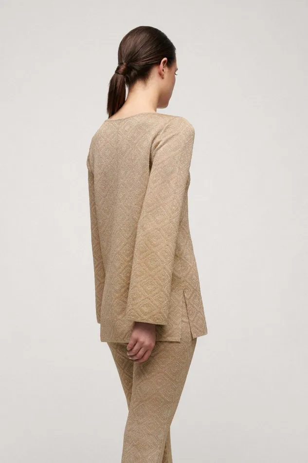 Luisa Spagnoli Knitwear Women Zelda Camelgold Luisa Spagnoli Knitwear Women Zelda Camelgold