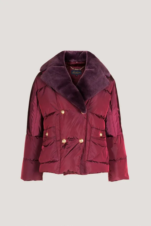 Luisa Spagnoli Outerwear Women Saccente Burgundy Luisa Spagnoli Outerwear Women Saccente Burgundy