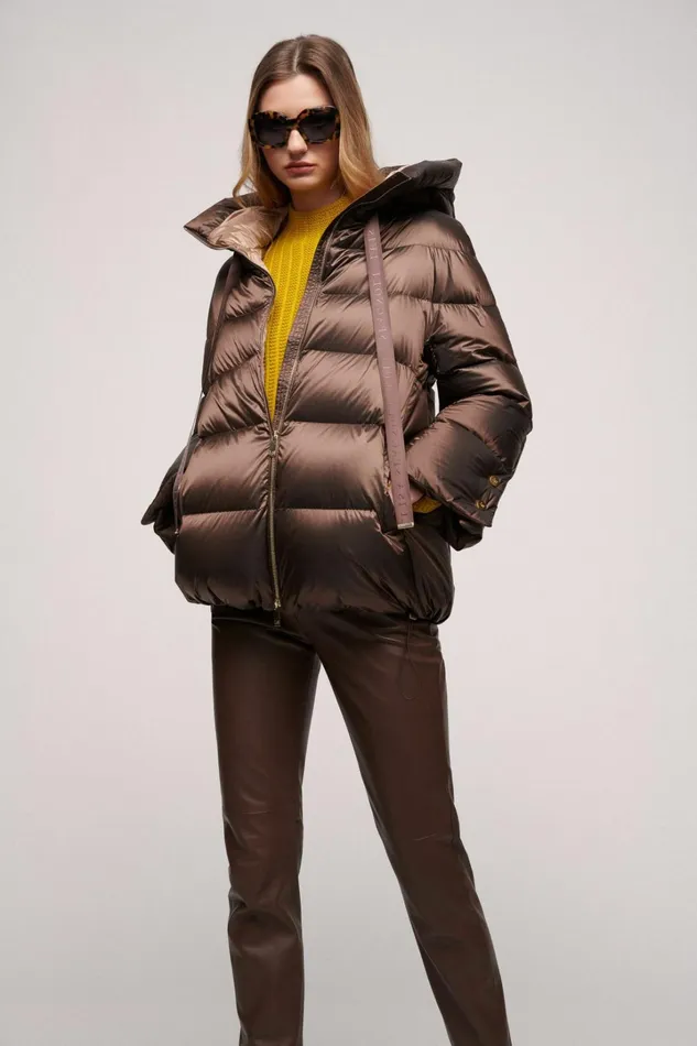 Luisa Spagnoli Outerwear Women Simius Brown Luisa Spagnoli Outerwear Women Simius Brown