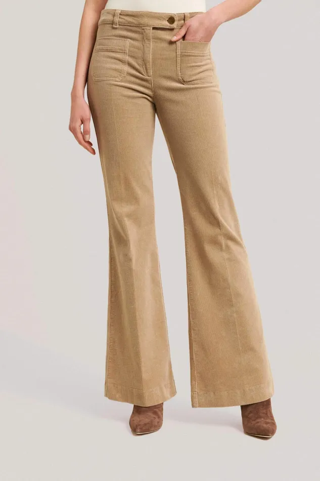 Luisa Spagnoli Pants Women Ofena Camel