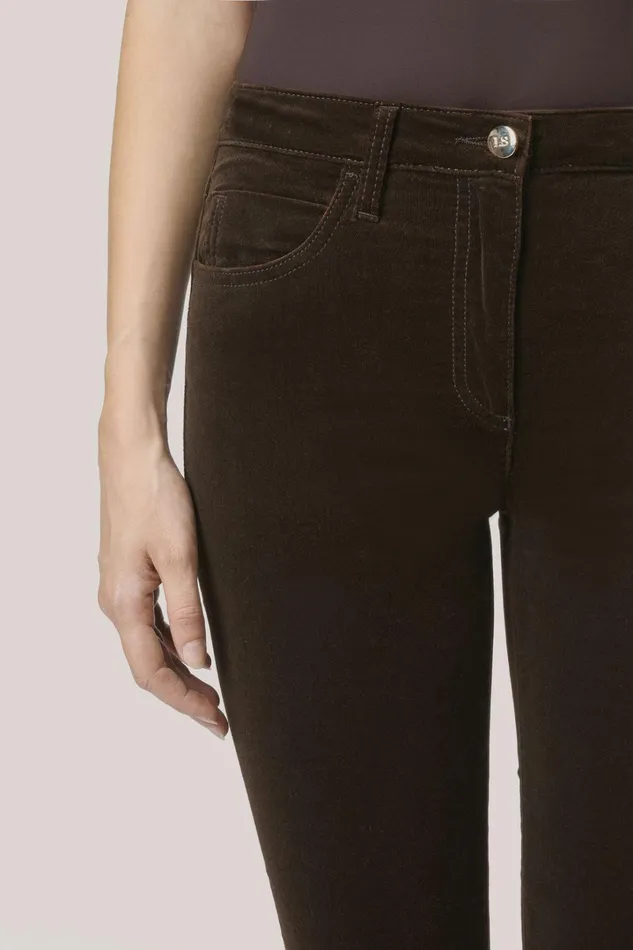 Luisa Spagnoli Pants Women Orgoglio Brown Luisa Spagnoli Pants Women Orgoglio Brown