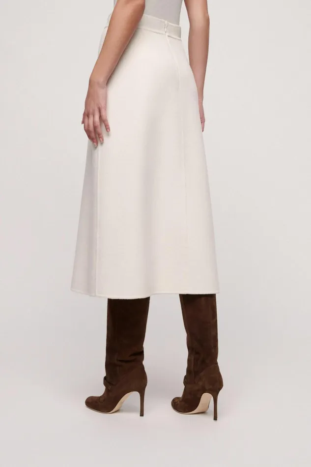 Luisa Spagnoli Skirts Women Frisbi Cream Luisa Spagnoli Skirts Women Frisbi Cream