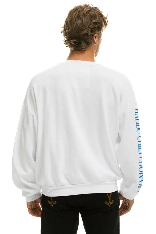 Malibu Chili CookOff 2023 Crew Sweatshirt Relaxed 8211 White WomenMen Aviator Nation Sweatshirts Malibu Chili CookOff 2023 Crew Sweatshirt Relaxed 8211 White WomenMen Aviator Nation Sweatshirts