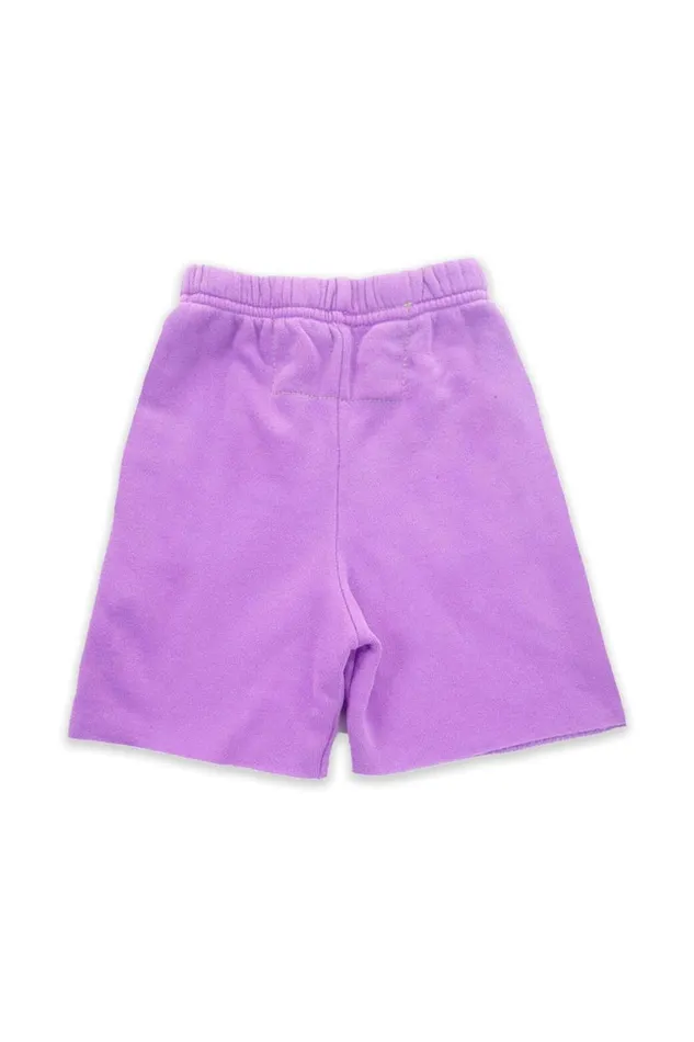 Malibu Sweatshorts 8211 Neon Purple Kids Aviator Nation Shorts