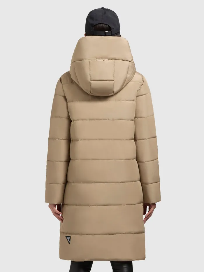 Mantel JILIAS4 Sand Sand Quilted Coats KHUJO Women