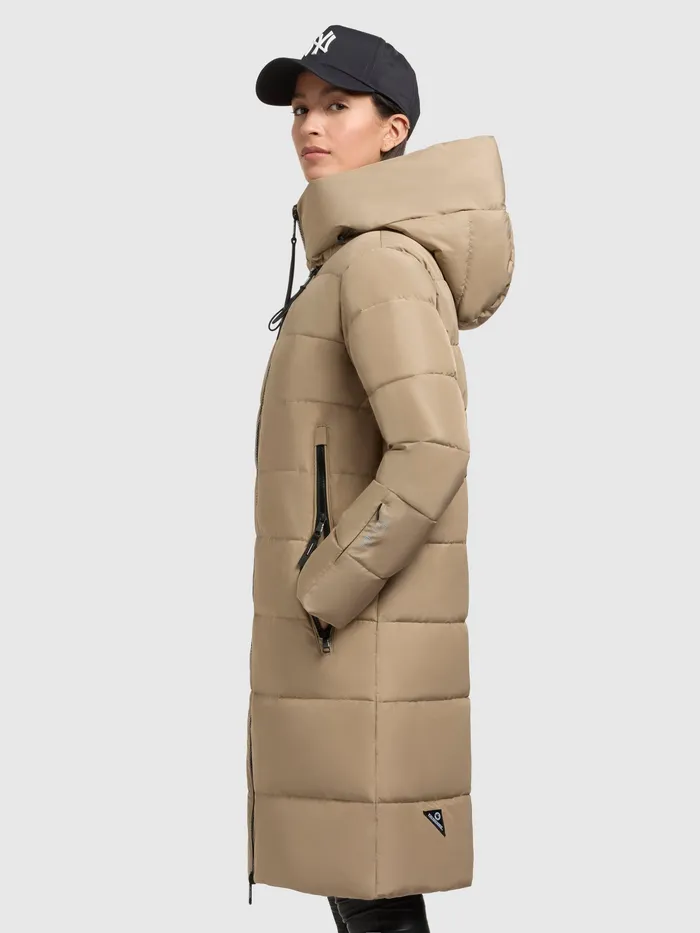 Mantel JILIAS4 Sand Sand Quilted Coats KHUJO Women