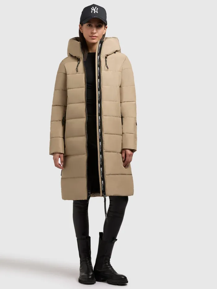 Mantel JILIAS4 Sand Sand Quilted Coats KHUJO Women