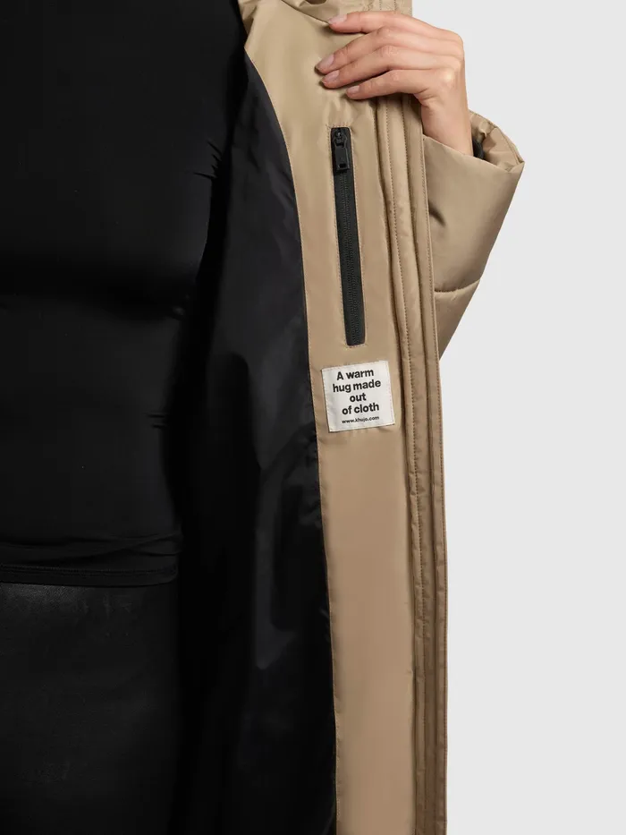 Mantel JILIAS4 Sand Sand Quilted Coats KHUJO Women
