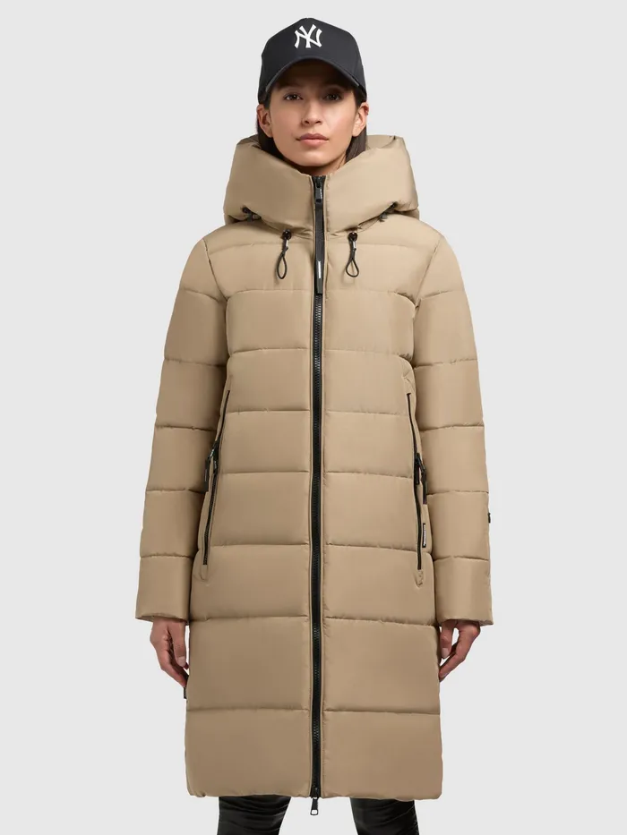Mantel JILIAS4 Sand Sand Quilted Coats KHUJO Women