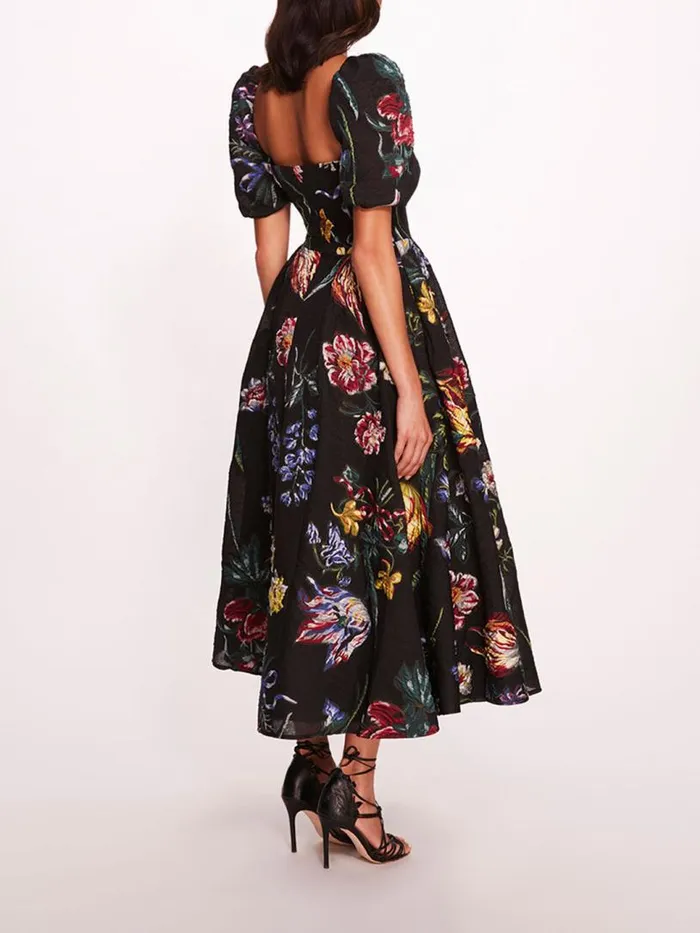 Marchesa Marchesa Notte Alexander Bubble Dress Black Multi 8211 Women