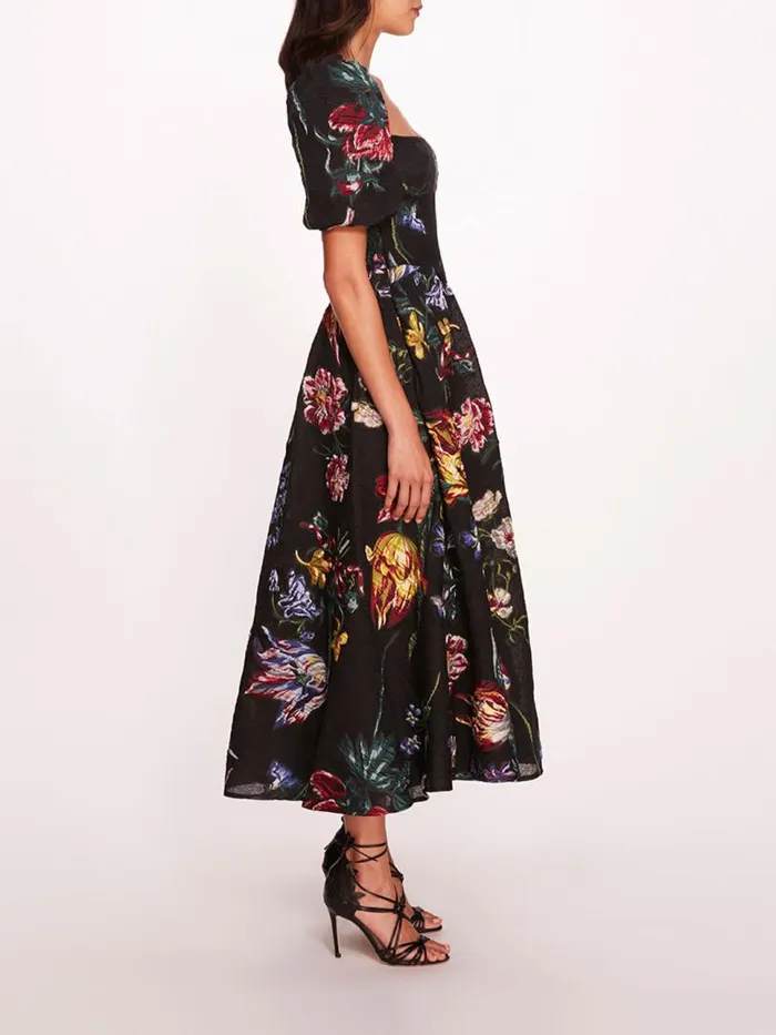 Marchesa Marchesa Notte Alexander Bubble Dress Black Multi 8211 Women