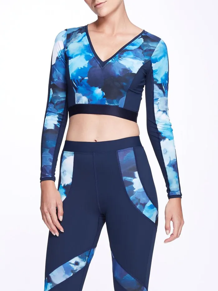 Marchesa Tops Louisa Top Navy Multi 8211 Women