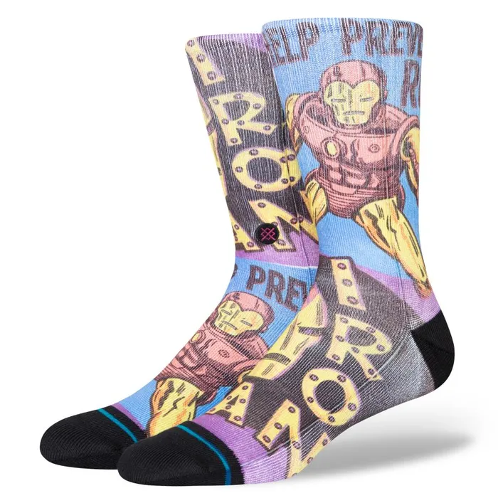 Marvel X Stance Poly Crew Socks Prevent Rust MenWomen Stance Crew