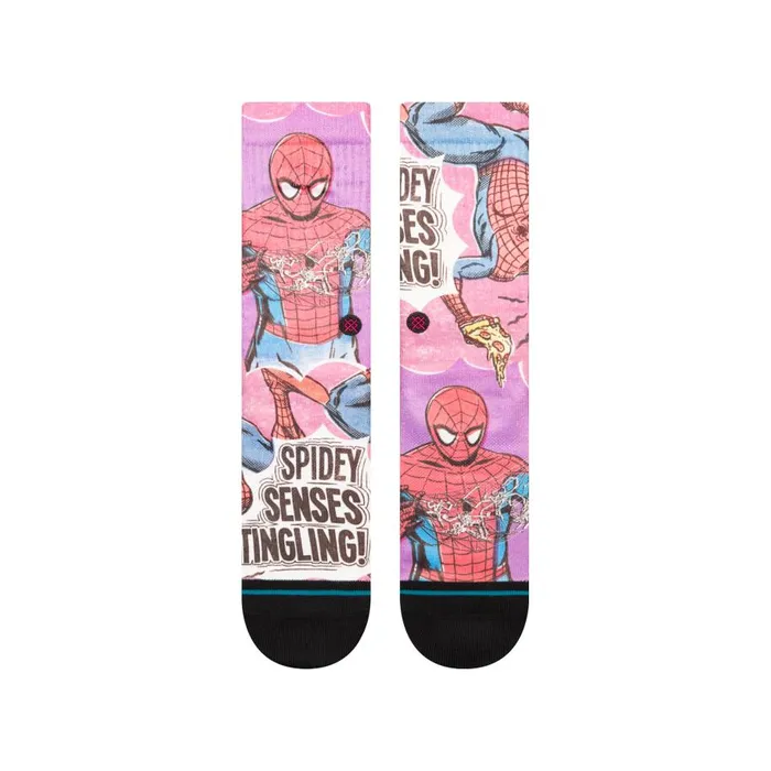Marvel X Stance Poly Crew Socks Spidey Senses MenWomen Stance Crew