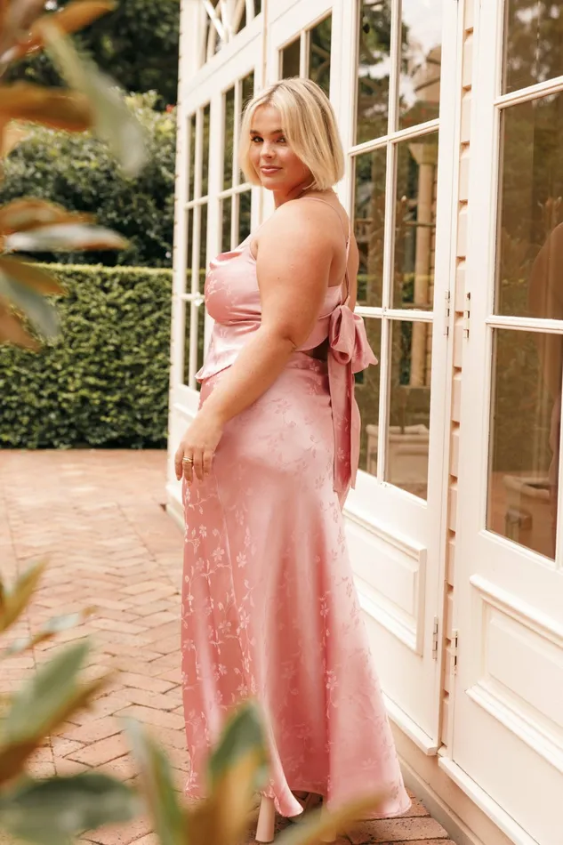 Matching Sets Women Belle Two Piece Set Dusty Rose Petal and Pup