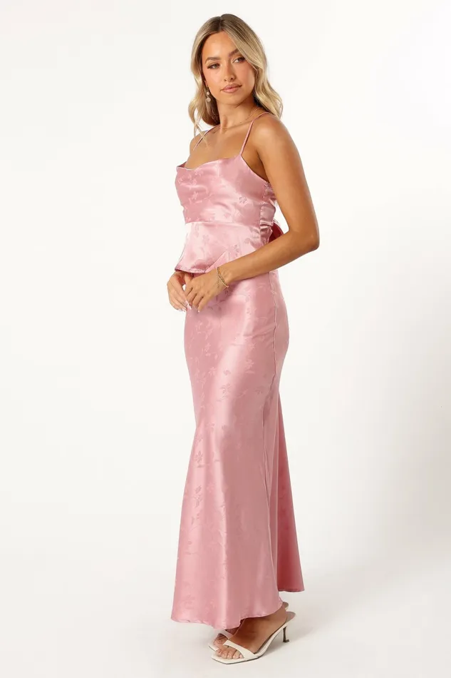 Matching Sets Women Belle Two Piece Set Dusty Rose Petal and Pup