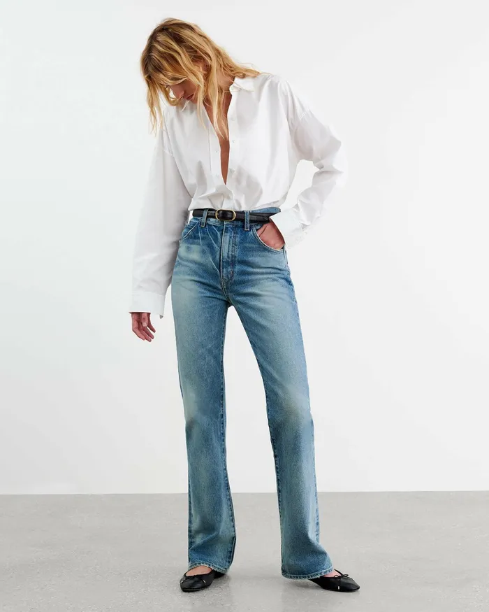 MATTIA SHIRT Navy Women Nili Lotan Tops