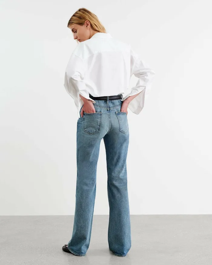 MATTIA SHIRT Navy Women Nili Lotan Tops