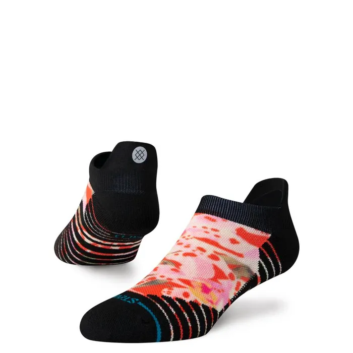 Medium Performance Tab Socks Encyclia 8211 Red MenWomen Stance Tab