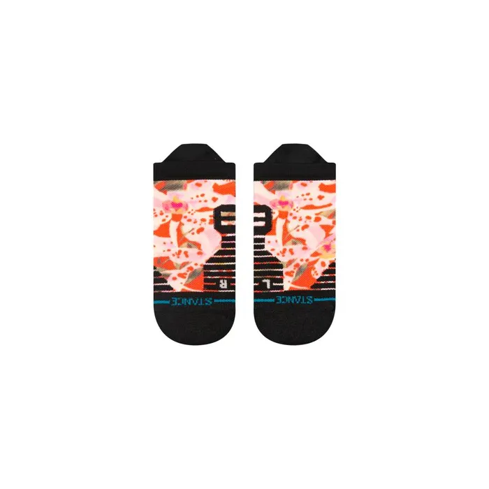 Medium Performance Tab Socks Encyclia 8211 Red MenWomen Stance Tab