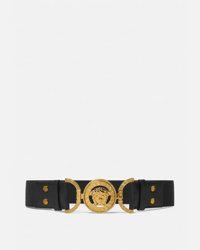 Medusa 03995 Belt 4 Cm Blackgold Women Versace Belts